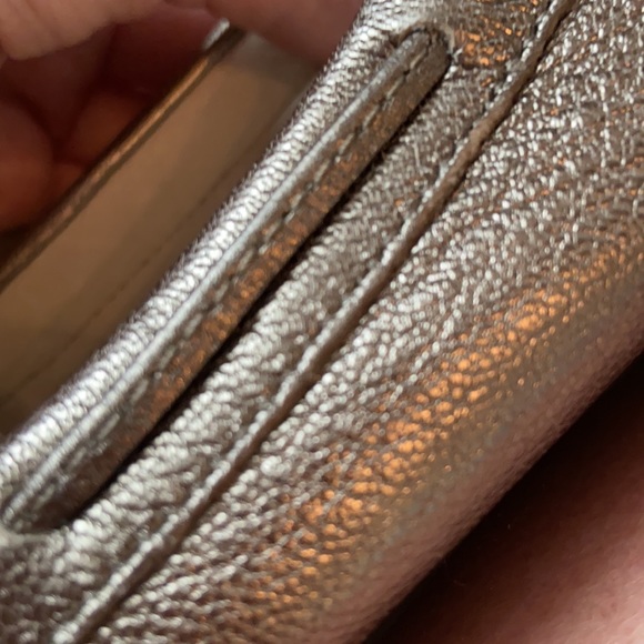 EUC Michael Kors metallic leather loafers - Picture 9 of 9